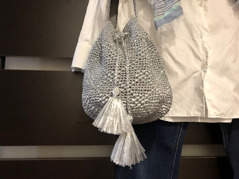 オトナ女子のクロッシェスタイル 巾着バッグの編み方補足 | PopKnitter