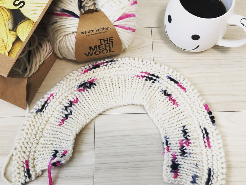 初めての挑戦 パターンなしでセーターを編んでみよう Popknitter