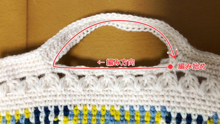 フェリシモのキット プランドプーリングの編み方補足 Popknitter