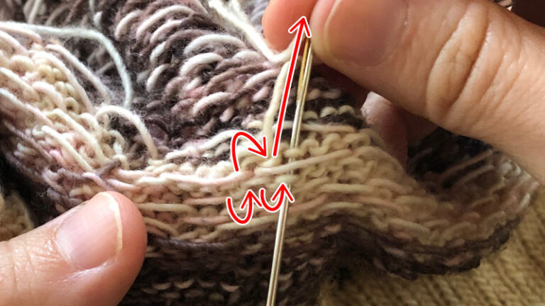 棒針 編み 糸 の 始末