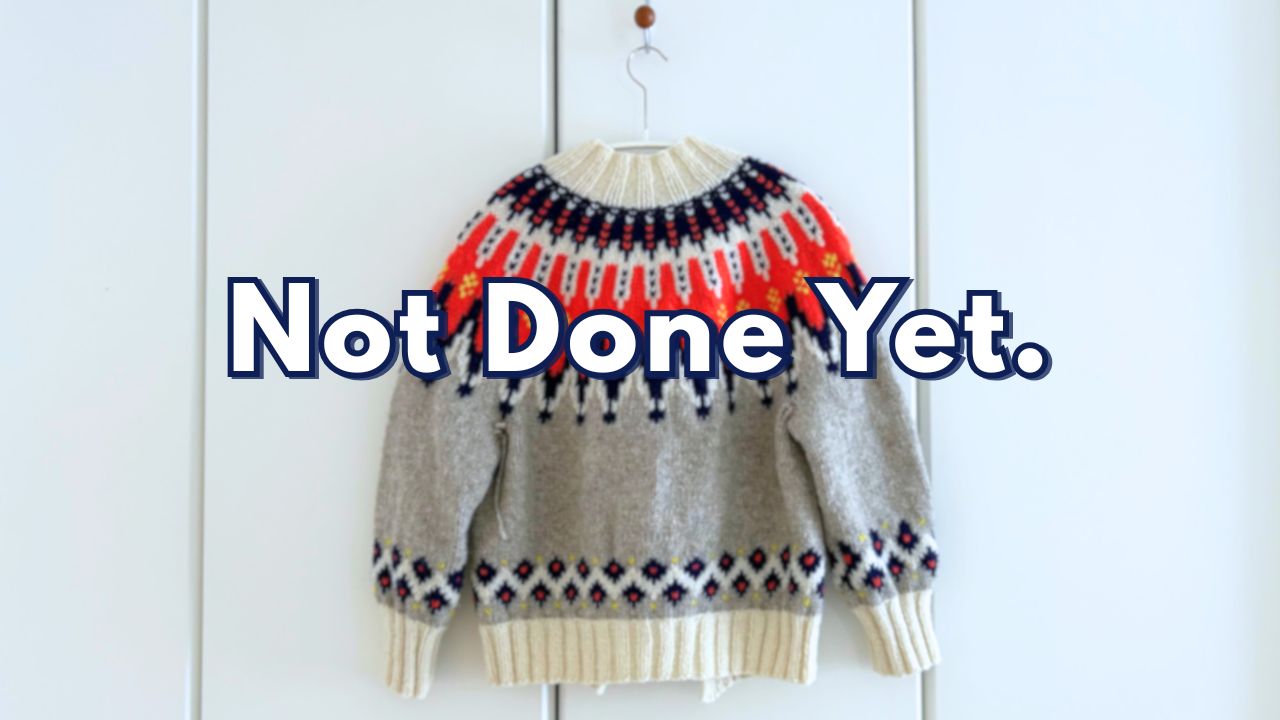 Miknits alp Not Done yet