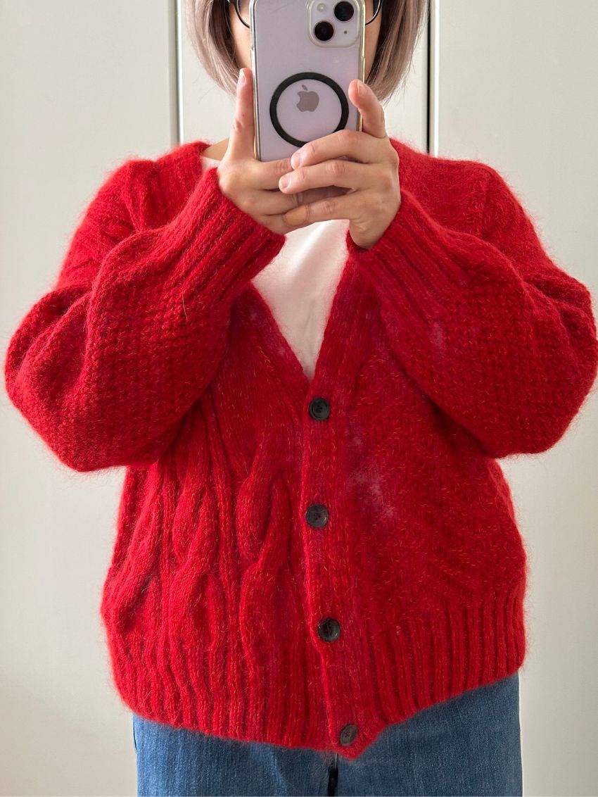 Artisane Cardigan 着画表面